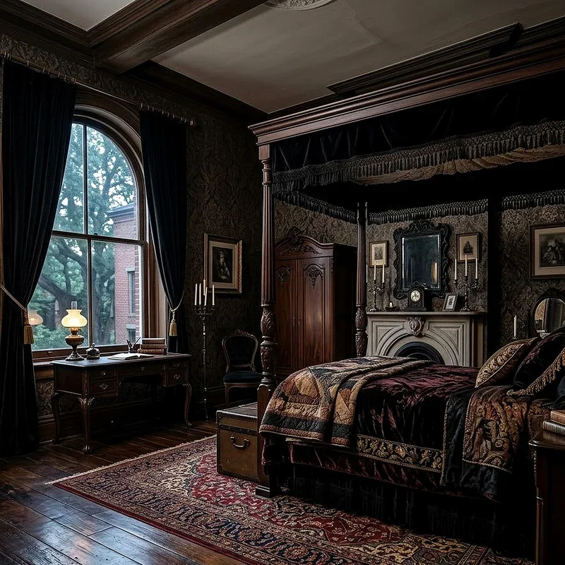 Victorian Gothic Bedroom Ideas