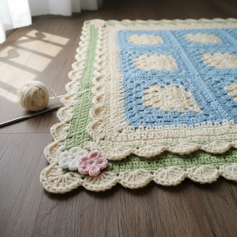 Crochet Blanket Border Ideas