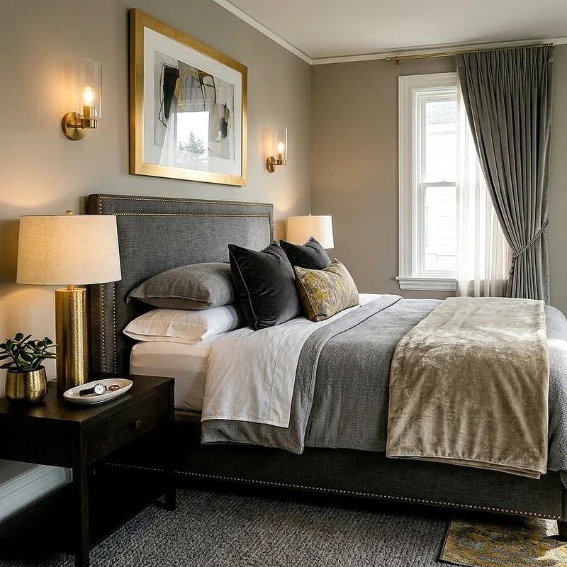 Grey Carpet Bedroom Ideas