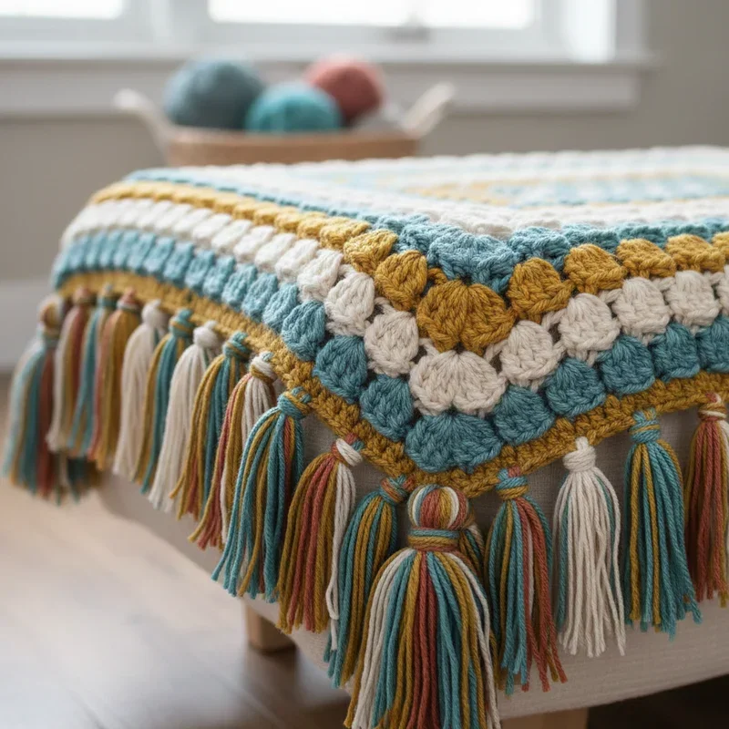 Crochet Blanket Border Ideas