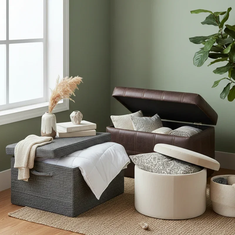 Comforter Storage Ideas