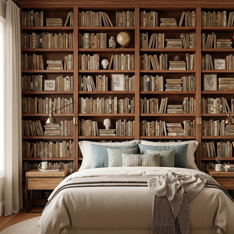 Library Bedroom Ideas