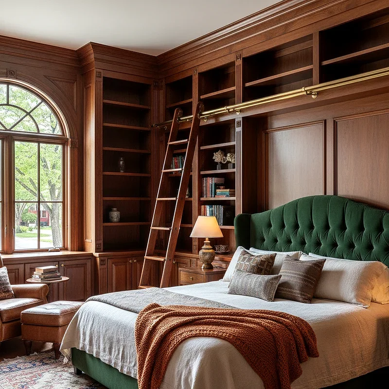 Library Bedroom Ideas