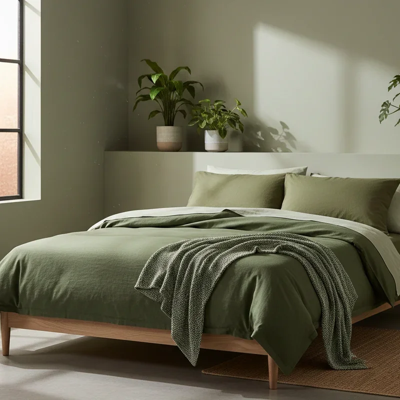 15 Green Bedding Ideas to Refresh Your Bedroom Style