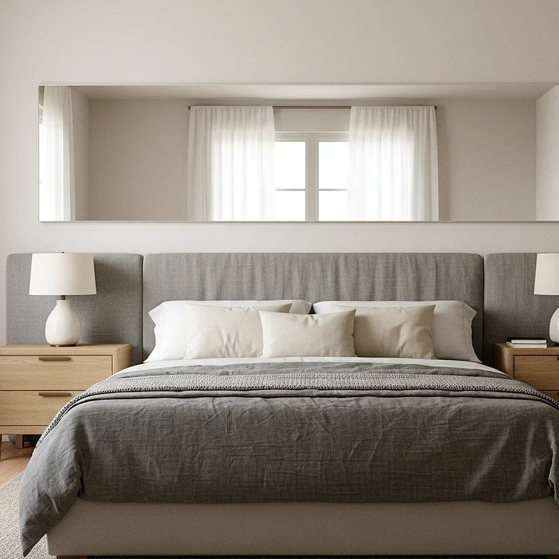 Mirror Above Bed Ideas