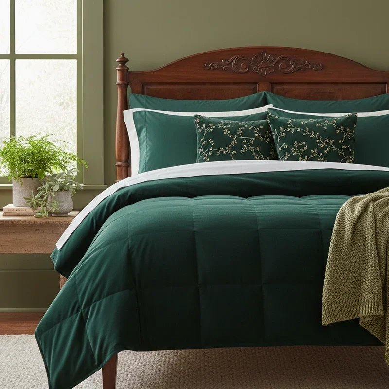 Green Bedding Ideas
