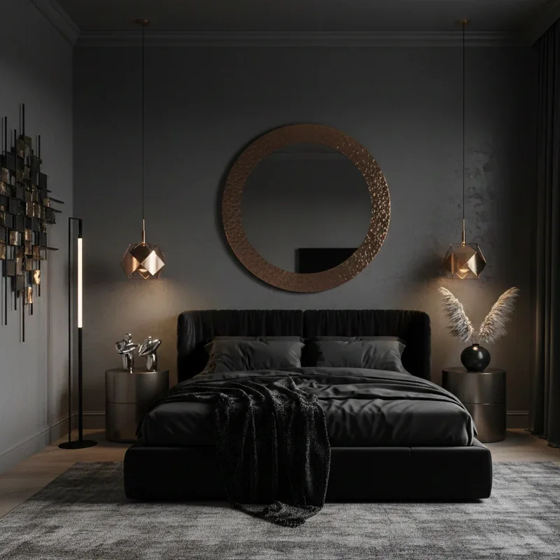 Black Bedroom Ideas