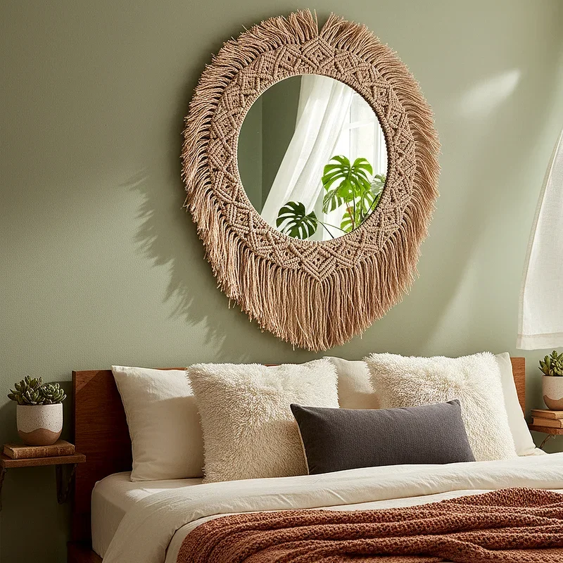 Mirror Above Bed Ideas