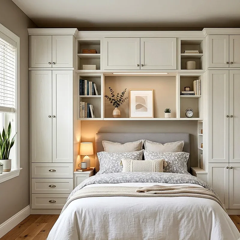 Over Bed Storage Ideas