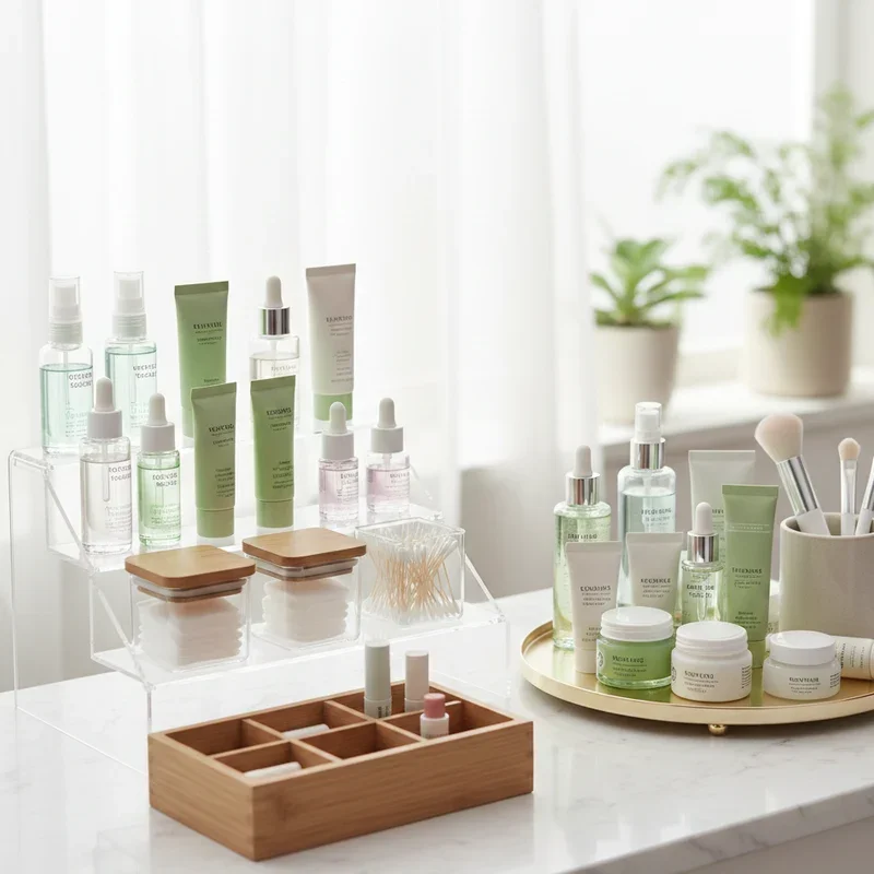 Vanity Organization Ideas