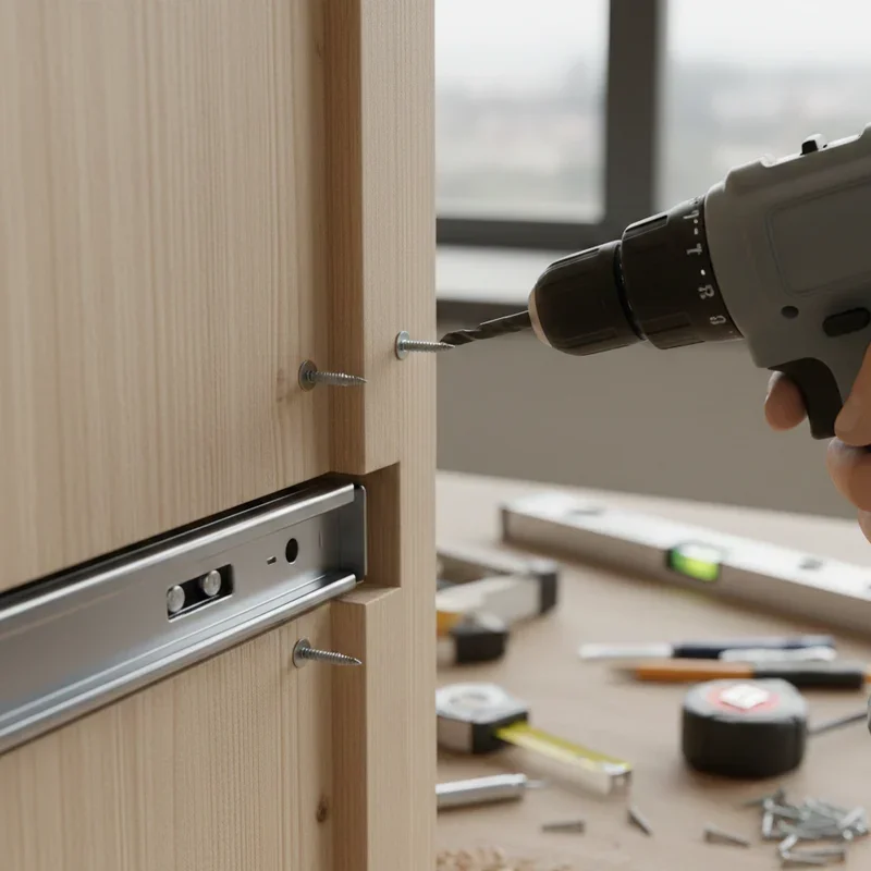 How to Install Drawer Slides