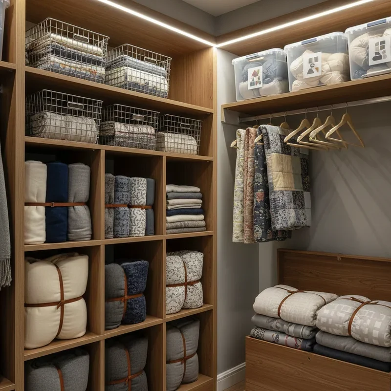 Blanket Storage Ideas