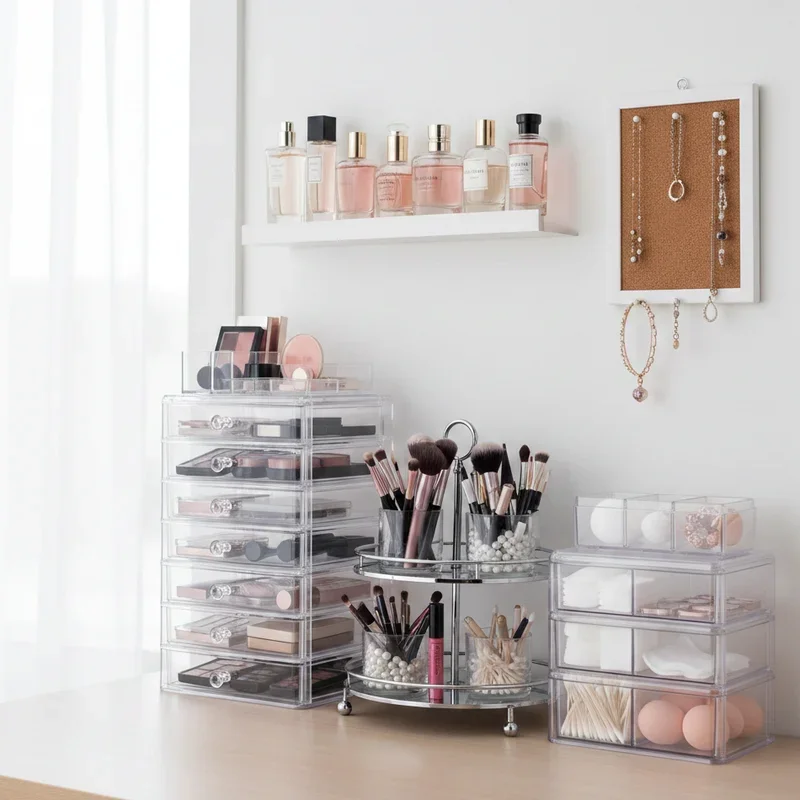 Vanity Organization Ideas