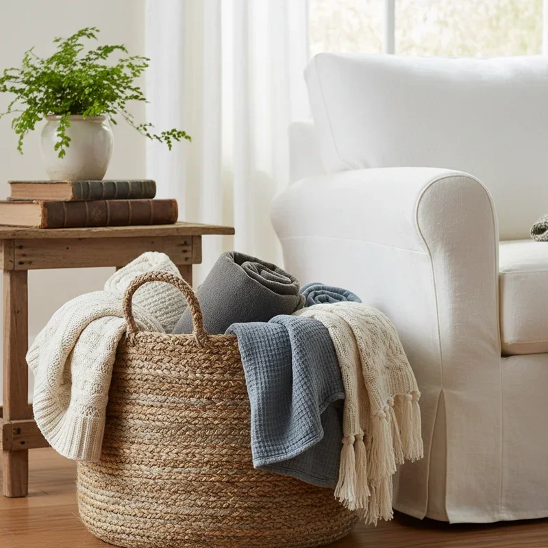 Blanket Storage Ideas