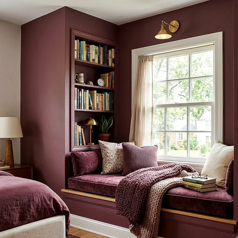 Plum Bedroom Ideas