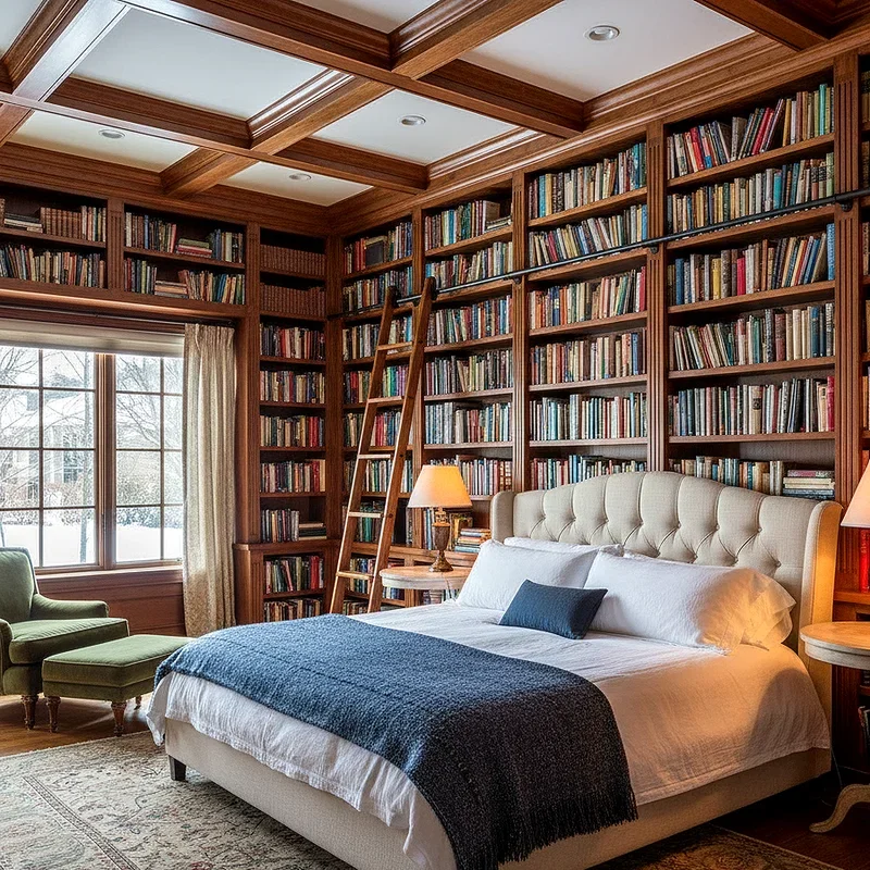 Library Bedroom Ideas