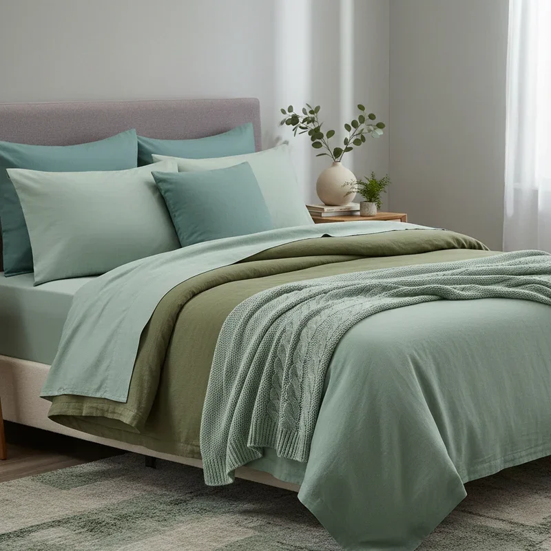 Green Bedding Ideas