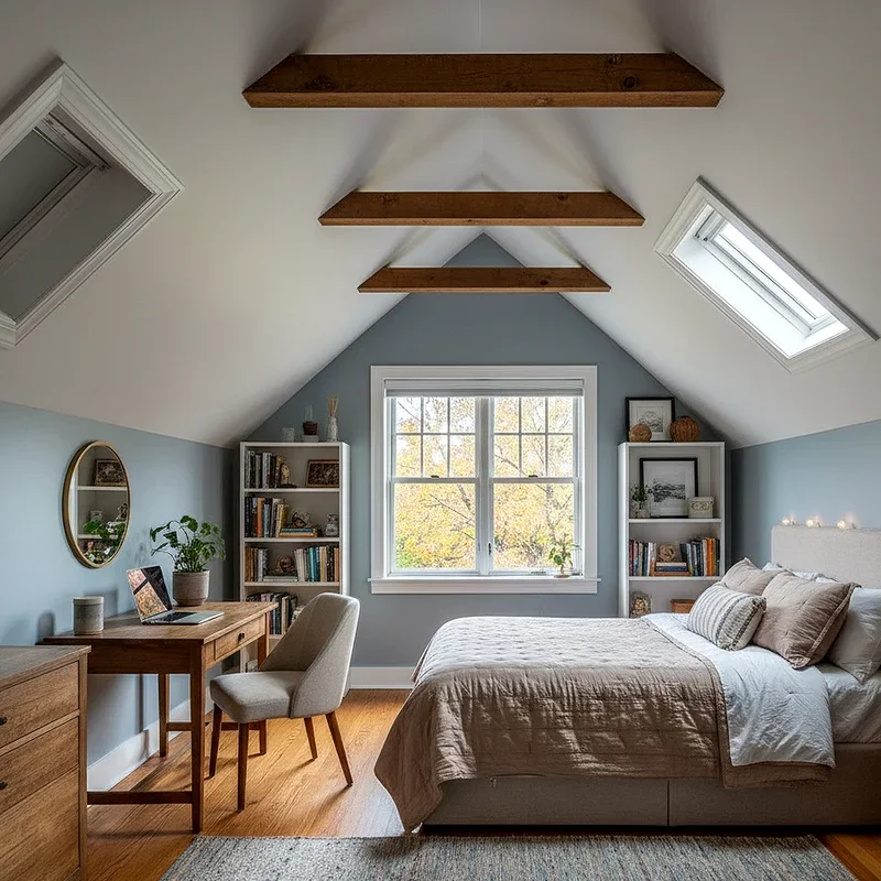 Small Attic Bedroom Ideas