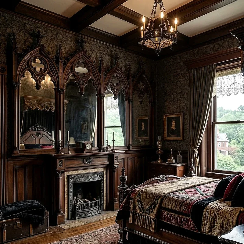 Victorian Gothic Bedroom Ideas
