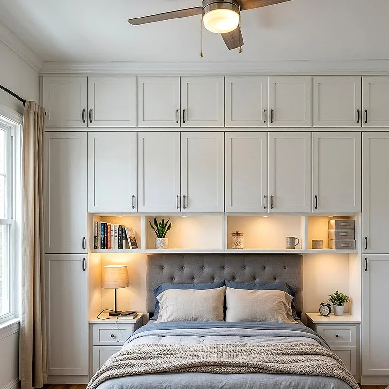 Over Bed Storage Ideas
