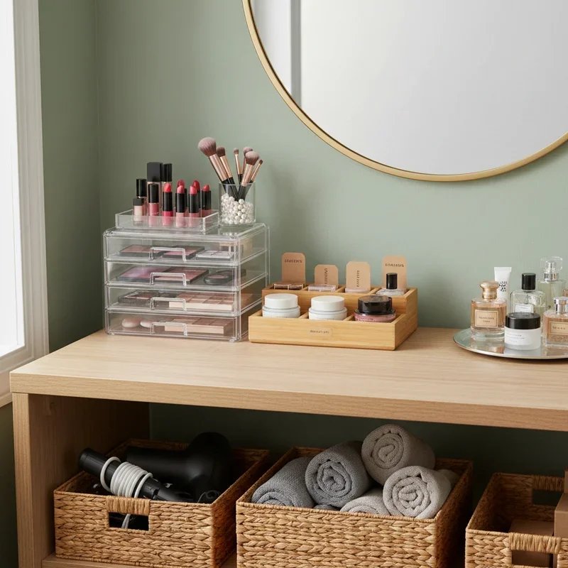 Vanity Organization Ideas