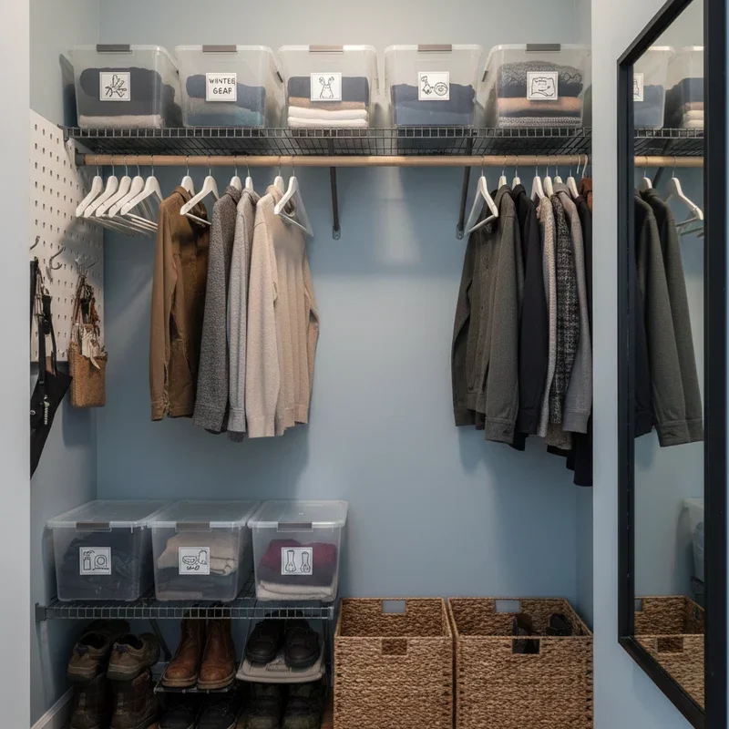 Coat Closet Ideas