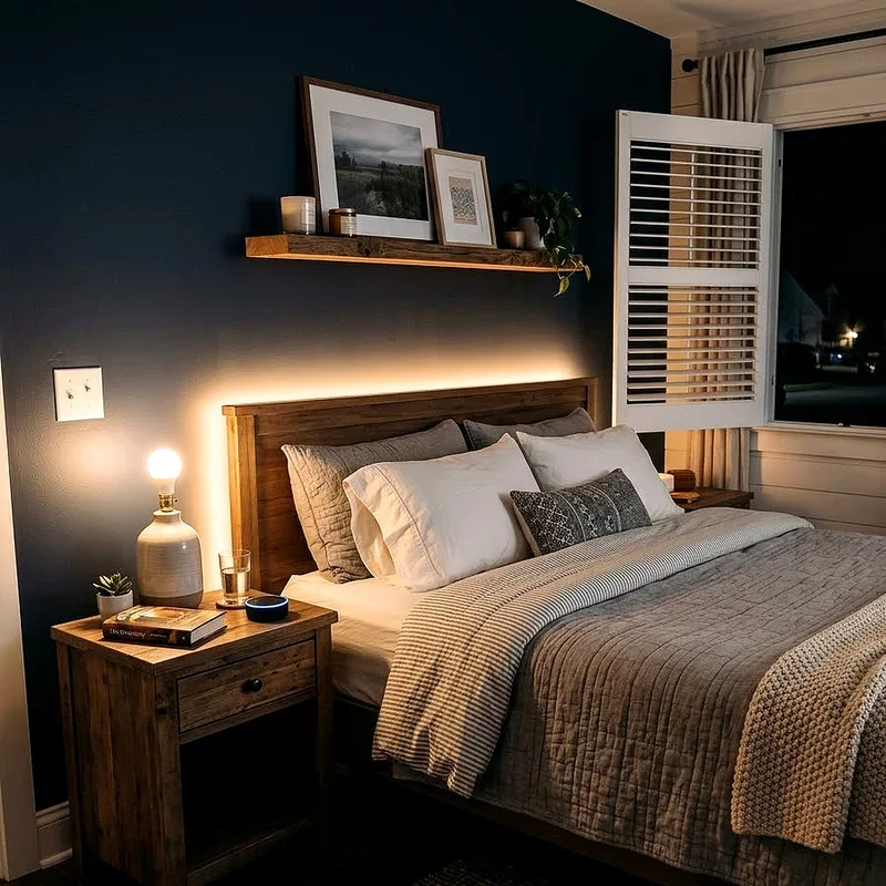 LED Lights Bedroom Ideas