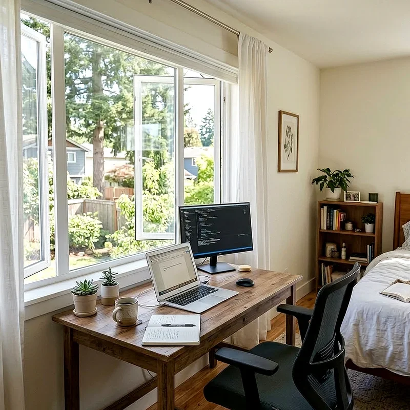 Bedroom Office Ideas