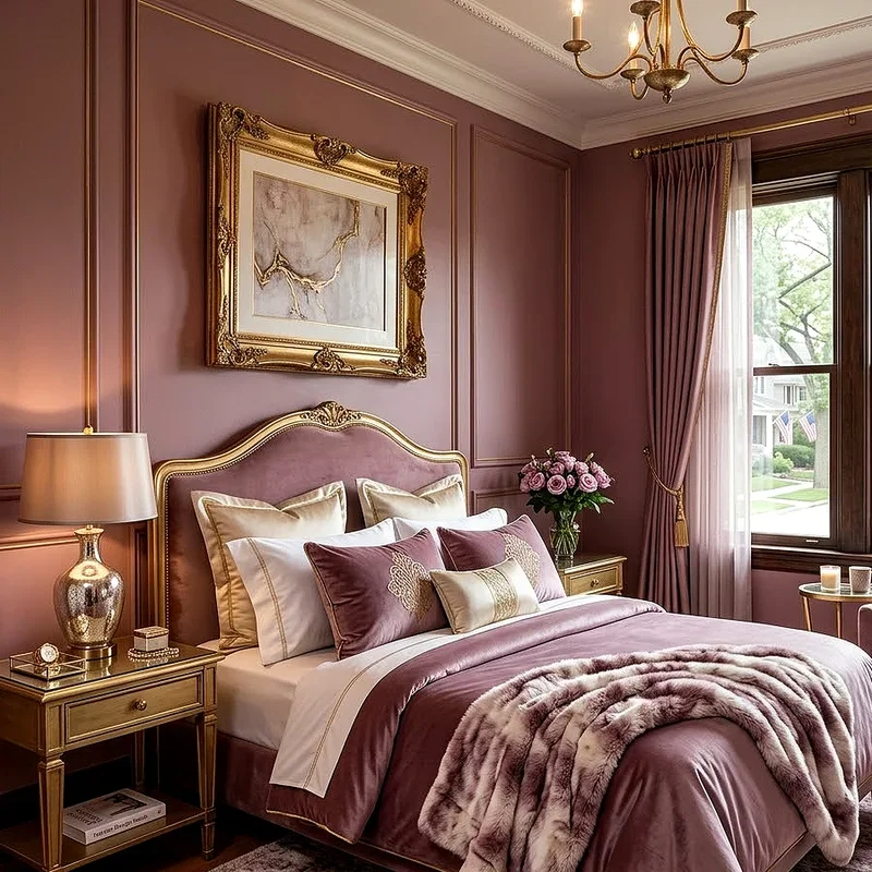 Mauve Bedroom Ideas
