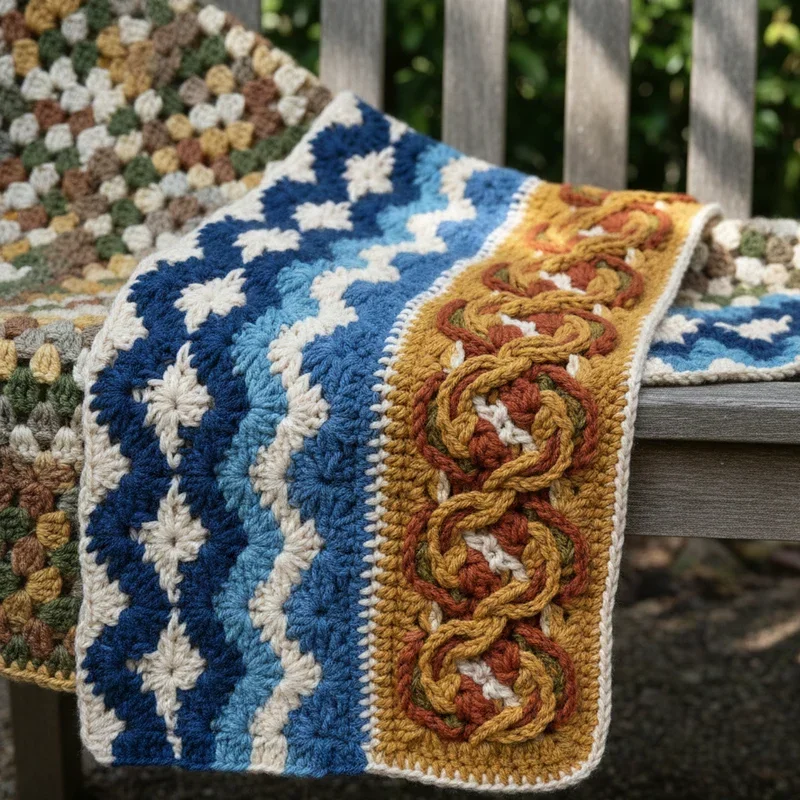 Crochet Blanket Border Ideas