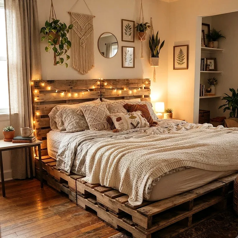 DIY Pallet Bed Frame Ideas