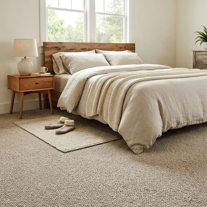 Neutral Bedroom Carpet Ideas