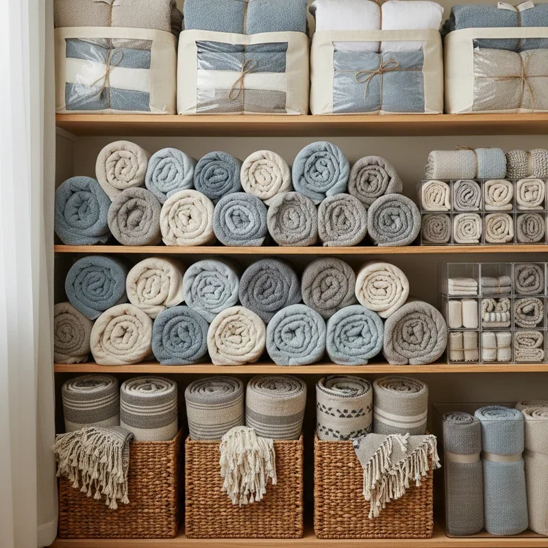 Linen Closet Organization Ideas
