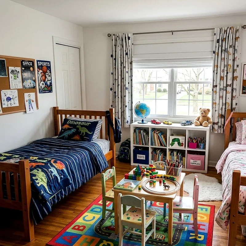 Boy and Girl Shared Bedroom Ideas