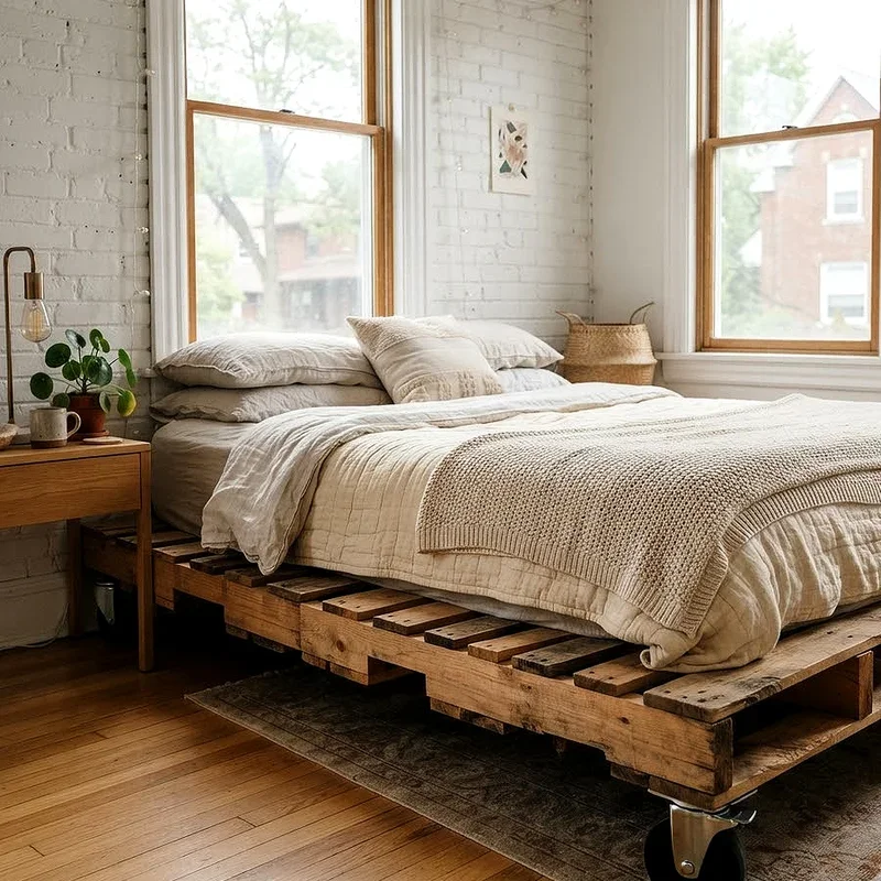 DIY Pallet Bed Frame Ideas