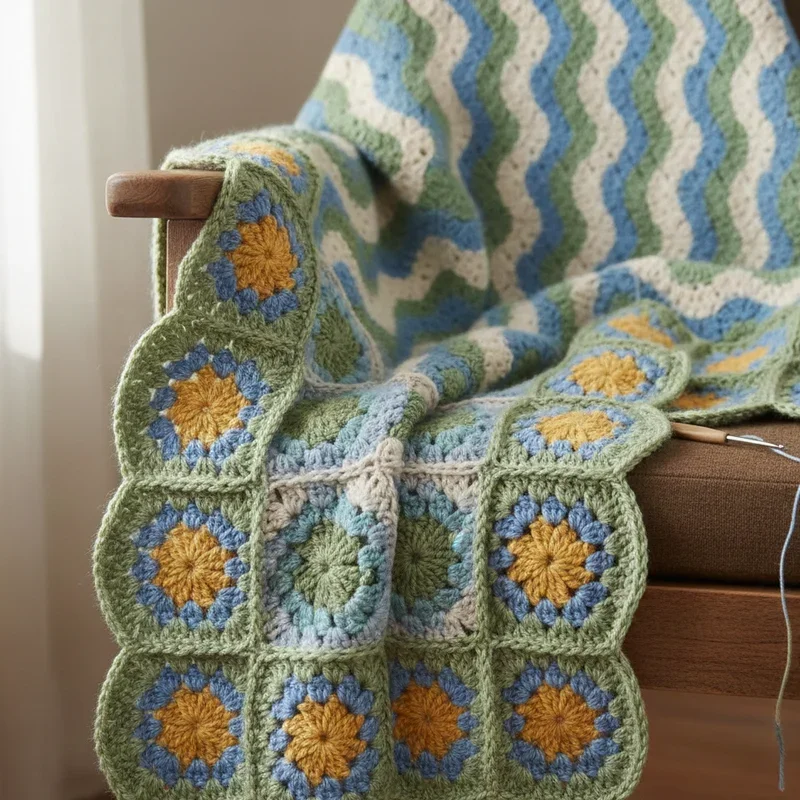 Crochet Blanket Border Ideas