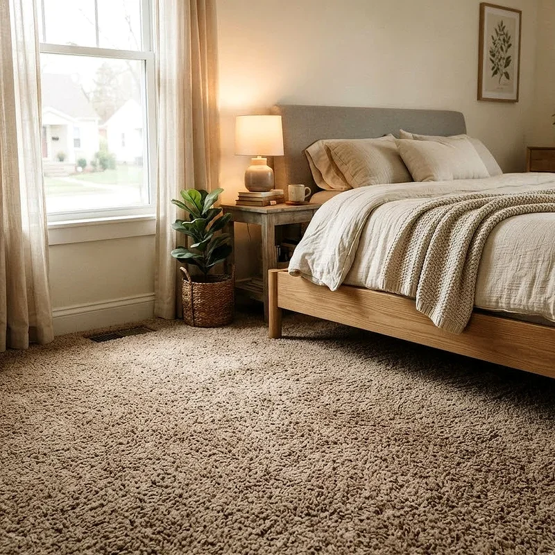 Neutral Bedroom Carpet Ideas