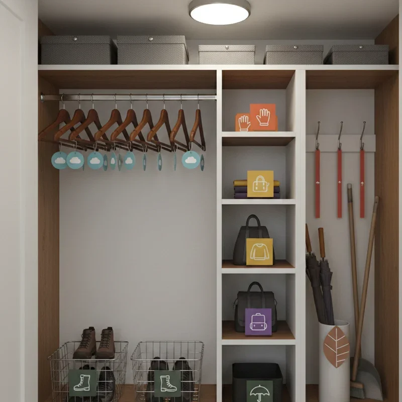 Coat Closet Ideas