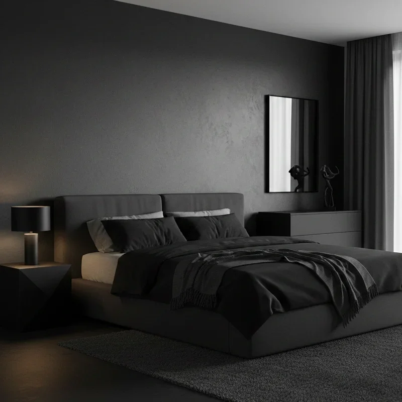 Black Bedroom Ideas