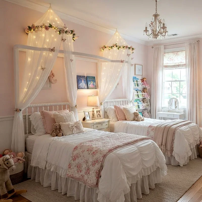 Twin Girl Bedroom Ideas