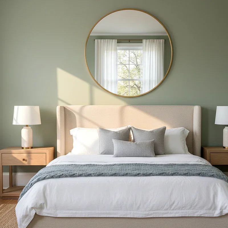 Mirror Above Bed Ideas