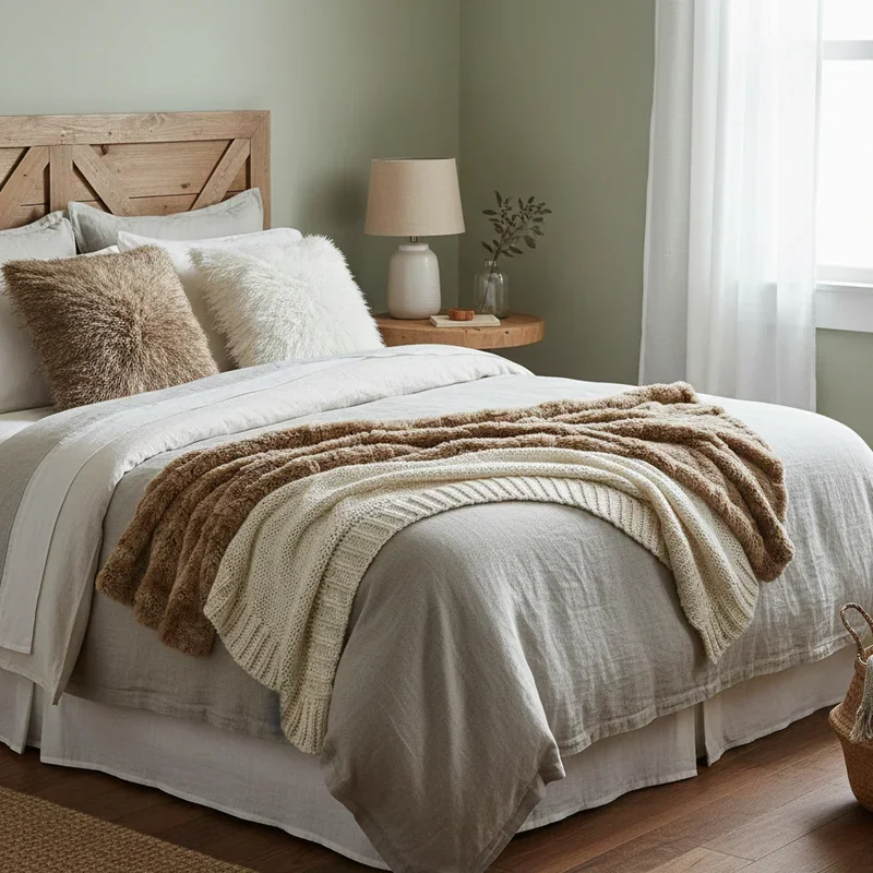 Farmhouse Bedding Ideas
