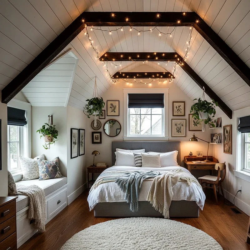 Small Attic Bedroom Ideas