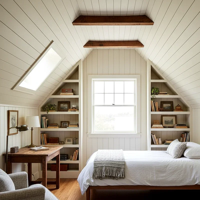 Small Attic Bedroom Ideas