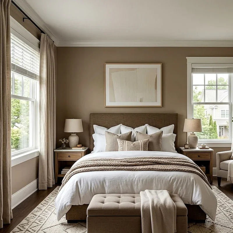 Taupe Bedroom Ideas