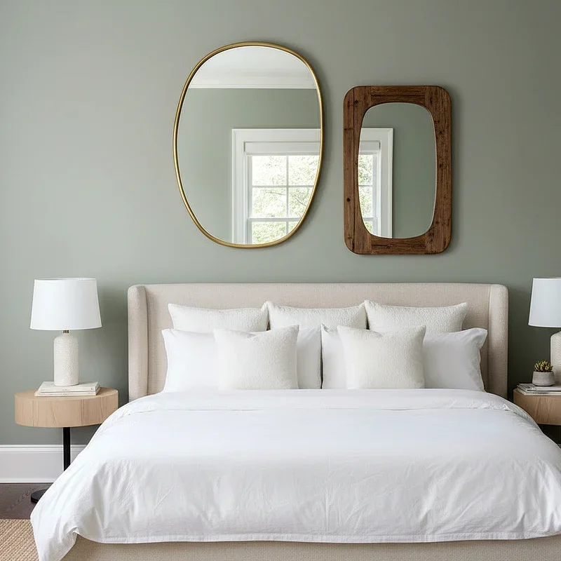 Mirror Above Bed Ideas
