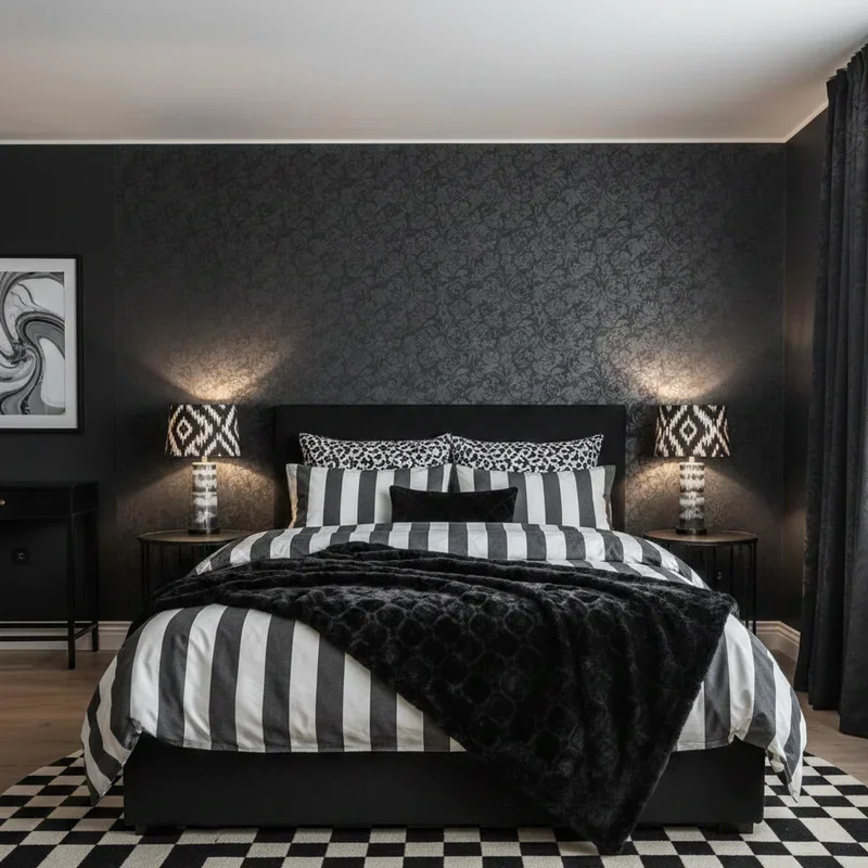 Black Bedroom Ideas