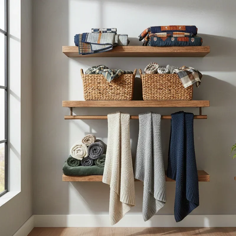 Blanket Storage Ideas