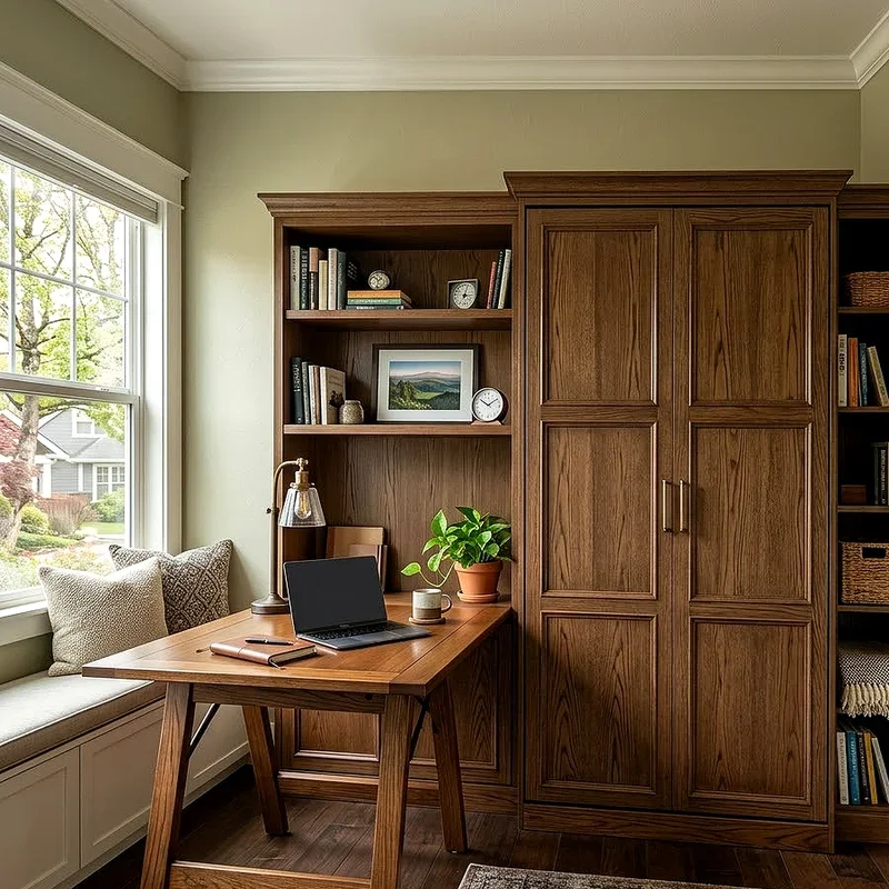 Office with Murphy Bed Ideas