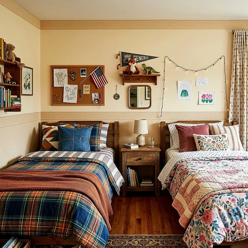 Boy and Girl Shared Bedroom Ideas